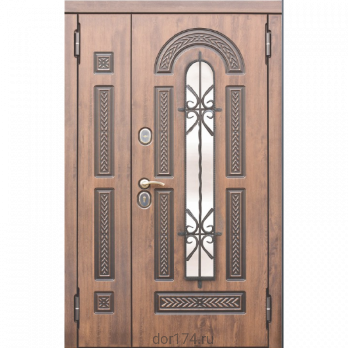 Входная дверь Виконт (Vikont), 1200, 1300 Грецкий орех