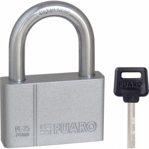 Замок навесной Fuaro (Фуаро) PL-2570 (70 мм) 4