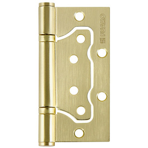 Петля универсальная Fuaro (Фуаро) без врезки 500-2BB 100x2,5 SB (мат. золото)