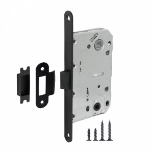 Защелка врезная Fuaro (Фуаро) PLASTIC P96WC-50 BL-24 черный Защелка врезная Fuaro (Фуаро) PLASTIC P96WC-50 BL-24 черный