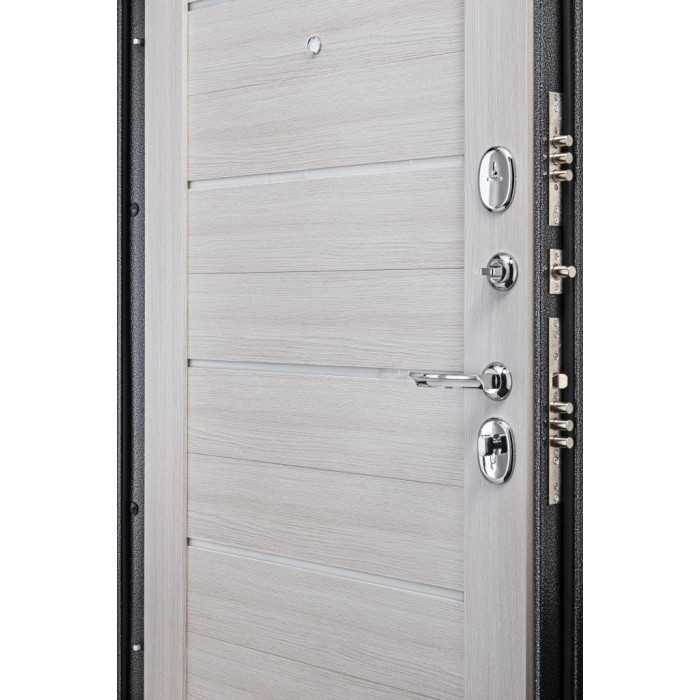 Входная дверь Porta S 104.П22 Антик Серебро/Bianco Veralinga