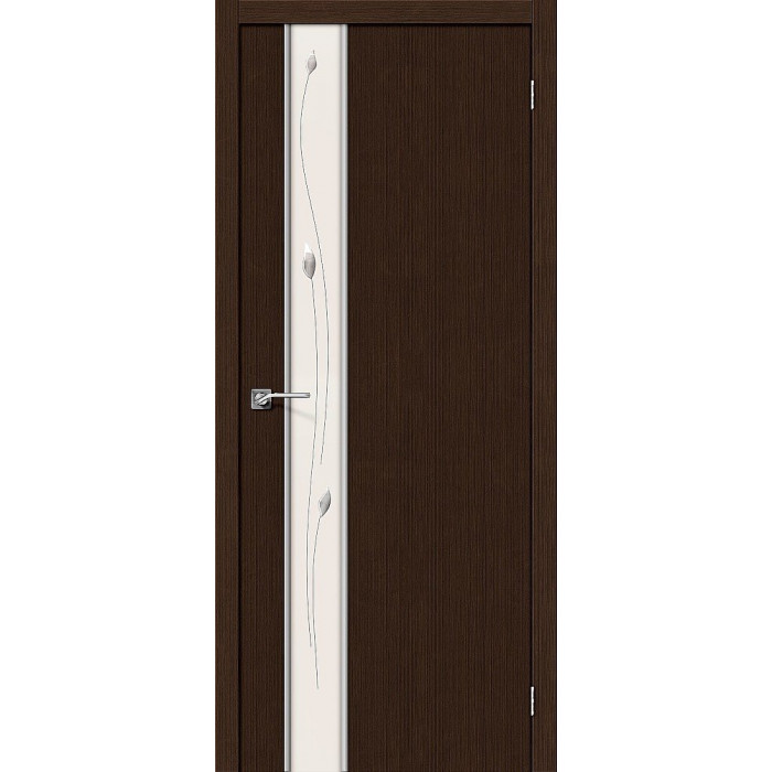 Межкомнатная дверь Глейс-1 Sprig 3D Wenge Sprig