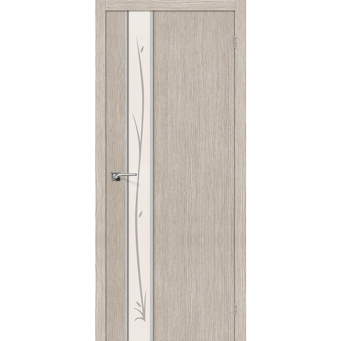 Межкомнатная дверь Глейс-1 Twig 3D Cappuccino Twig