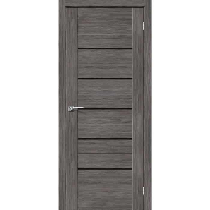 Межкомнатная дверь Порта-22 Grey Veralinga Black Star