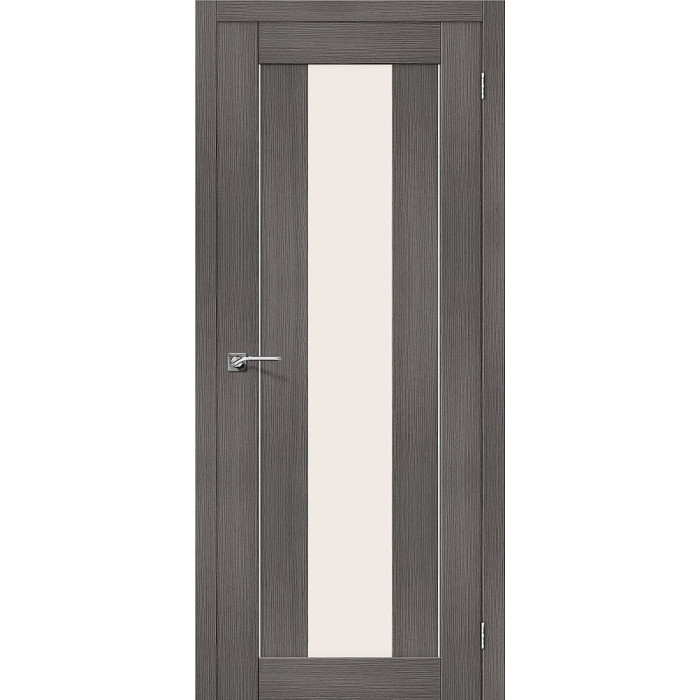 Межкомнатная дверь Порта-25 alu Grey Veralinga Magic Fog