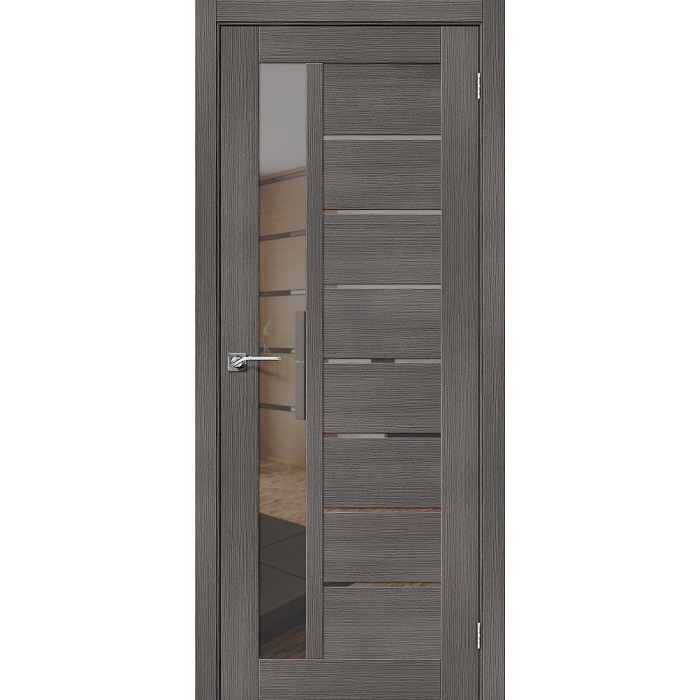 Межкомнатная дверь Порта-27 Grey Veralinga Mirox Grey