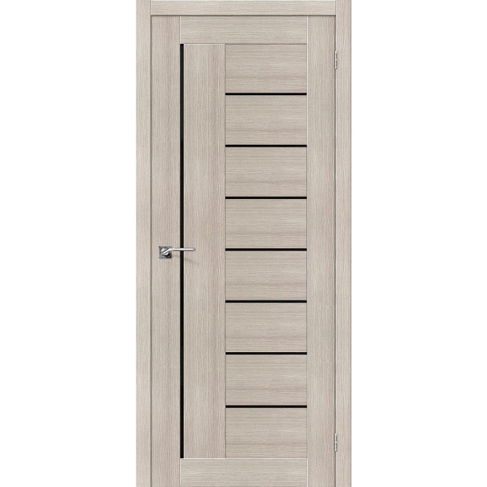 Межкомнатная дверь Порта-29 Cappuccino Veralinga Black Star