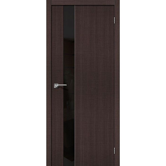 Межкомнатная дверь Порта-51 BS Wenge Crosscut Black Star