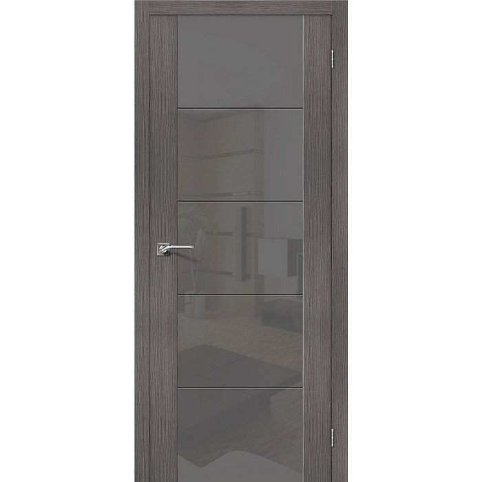 Межкомнатная дверь V4 S Grey Veralinga Smoke